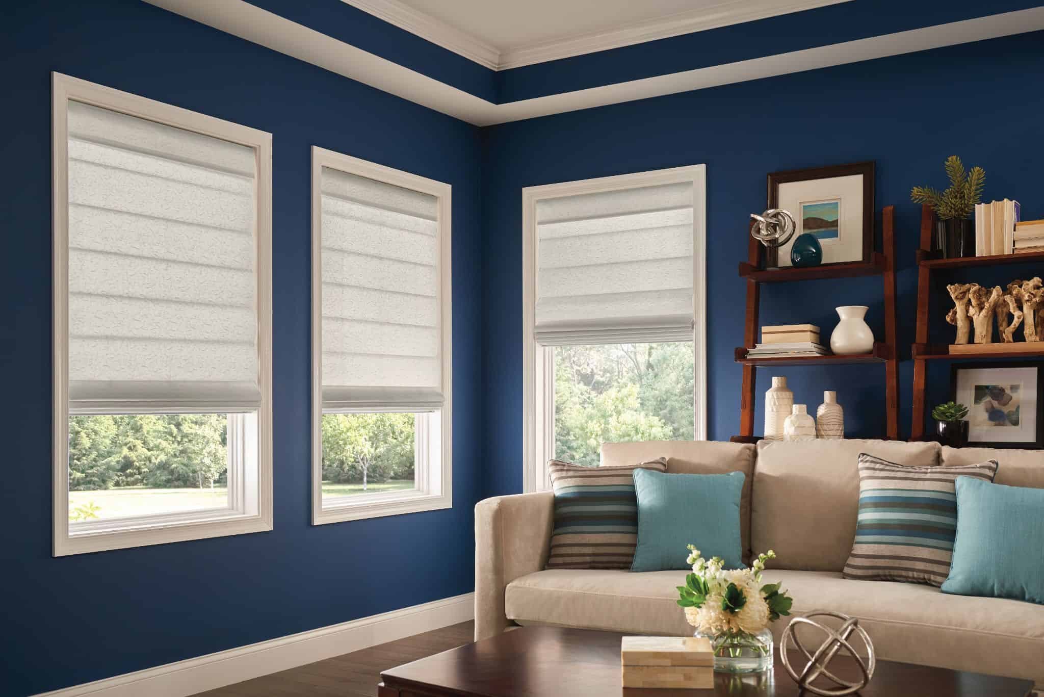 Fresco Roman Shades near Killeen, Texas (TX) and other roman shades from Hunter Douglas and Norman®