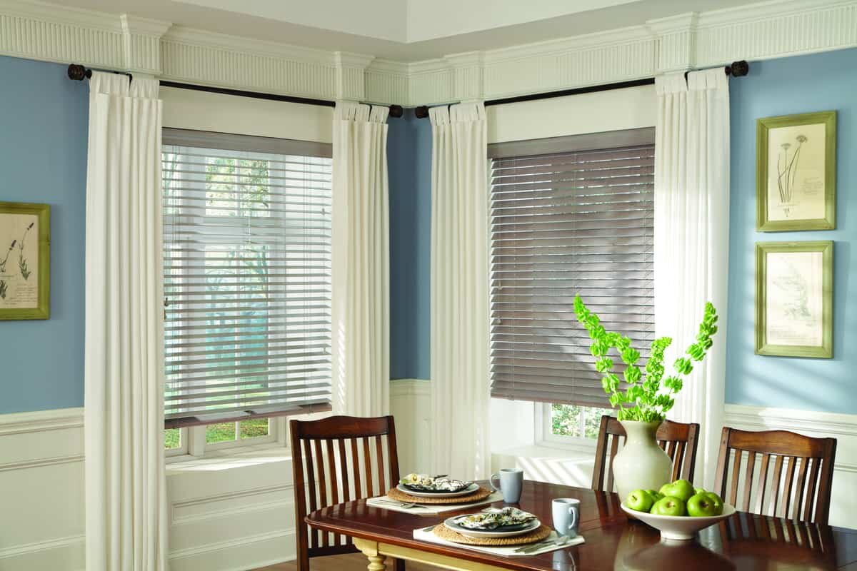 Hunter Douglas Parkland® window blinds wood blinds aluminum blinds custom blinds — Killeen, Texas (TX)